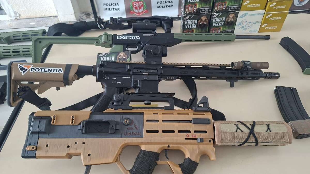 Material apreendido na opera&ccedil;&atilde;o realizada nesta quinta-feira (12)