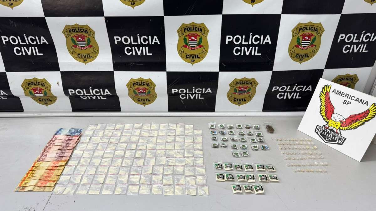 Drogas e medicamentos apreendidos pela Dise de Americana