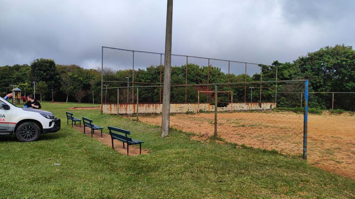 Local onde o corpo da v&iacute;tima foi encontrado