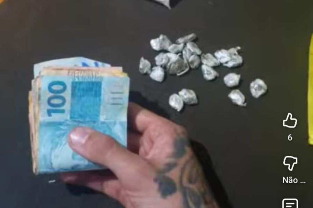 Postagem em redes sociais feita pelos suspeitos