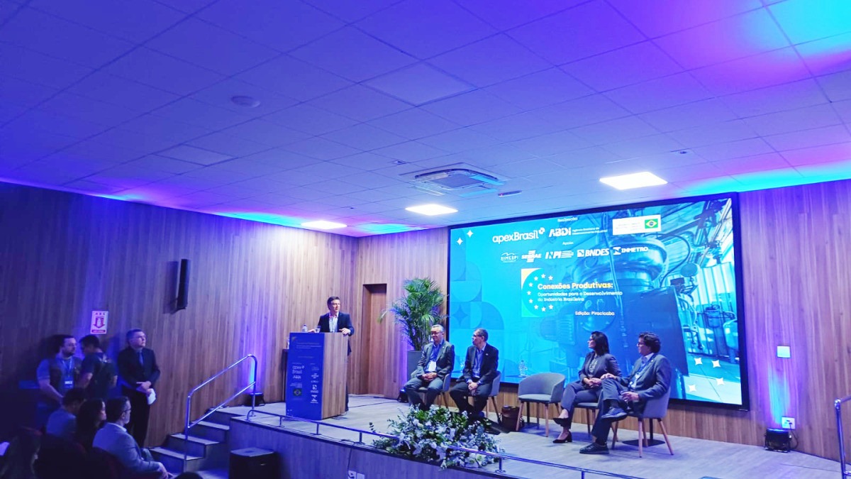 Evento Conex&otilde;es Produtivas Mercosul&ndash;Uni&atilde;o Europeia foi realizado na manh&atilde; desta sexta (23) no Simespi